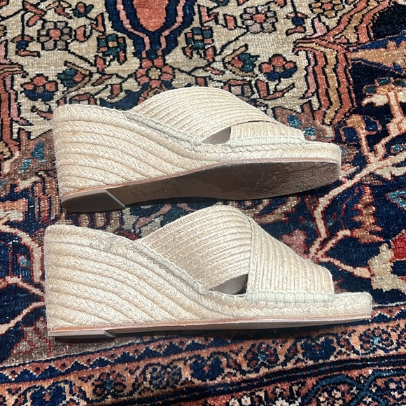 Vince Gaelan 2 Espadrille Canvas Wedge - Picture 2 of 7
